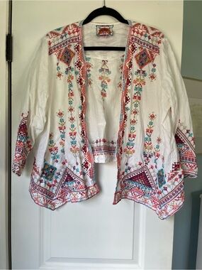 Johnny Was: Velsia Linen Bolero
